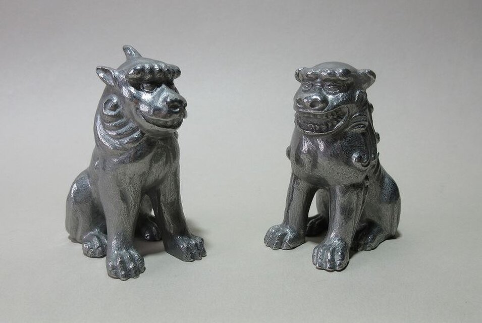 狛犬（大2・阿吽） | iichi 日々の暮らしを心地よくするハンドメイド
