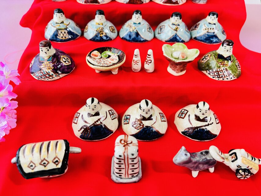 陶雛15人飾りセット | iichi 日々の暮らしを心地よくするハンドメイド