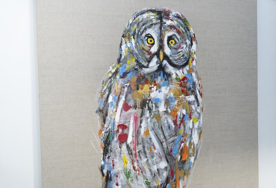 かっこいいフクロウさん OWL 海外作家 ロシア アーティストベア ハンドメイド owl / フクロウ | iichi 日々の暮らしを心地よくするハンドメイドや