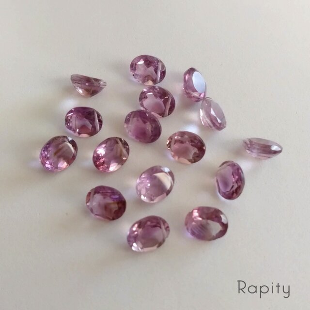 14kgf☆宝石質 大粒アメジスト ネックレス（ブリリアンカット