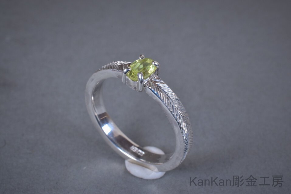 パロットクリソベリルのリング | iichi 日々の暮らしを心地よくする