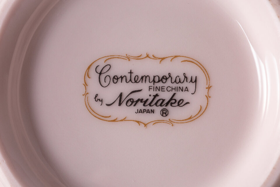 ノリタケ コンテンポラリー ファインチャイナ ピンク クリーマー