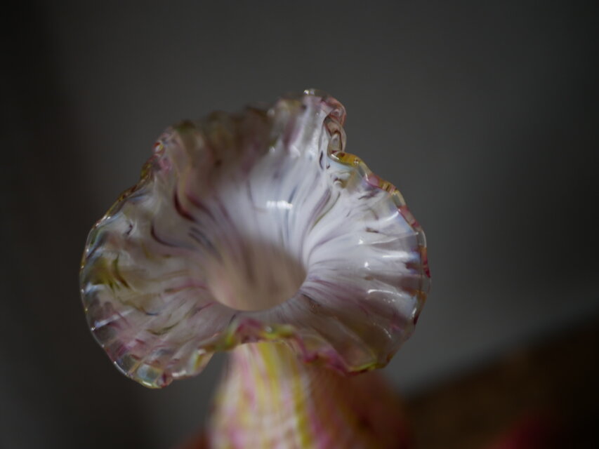 クリシー 花瓶 フラワーベース ピンクベース フランスヴィンテージ