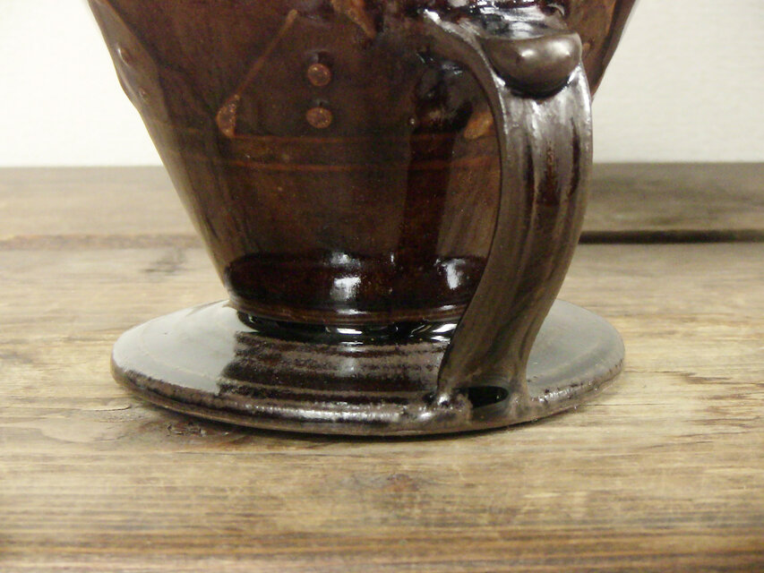 藻岩窯 コーヒードリッパー（鉄錆） コーヒードリッパー（鉄錆）/Coffee dripper | iichi 日々の暮らしを