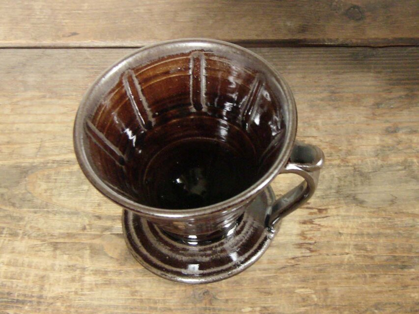 藻岩窯 コーヒードリッパー（鉄錆） コーヒードリッパー（鉄錆）/Coffee dripper | iichi 日々の暮らしを