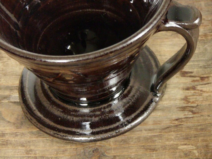 コーヒードリッパー（鉄錆）/Coffee dripper | iichi 日々の暮らしを
