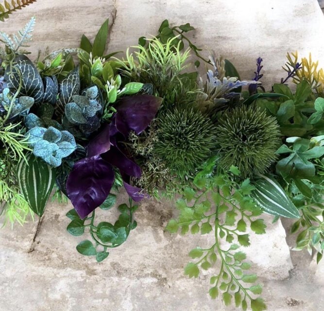 光触媒 人工観葉植物 ウォールグリーン フェイクグリーン 壁掛け