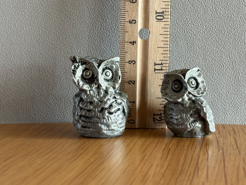 国産の古いフクロウの置物 | iichi 日々の暮らしを心地よくする