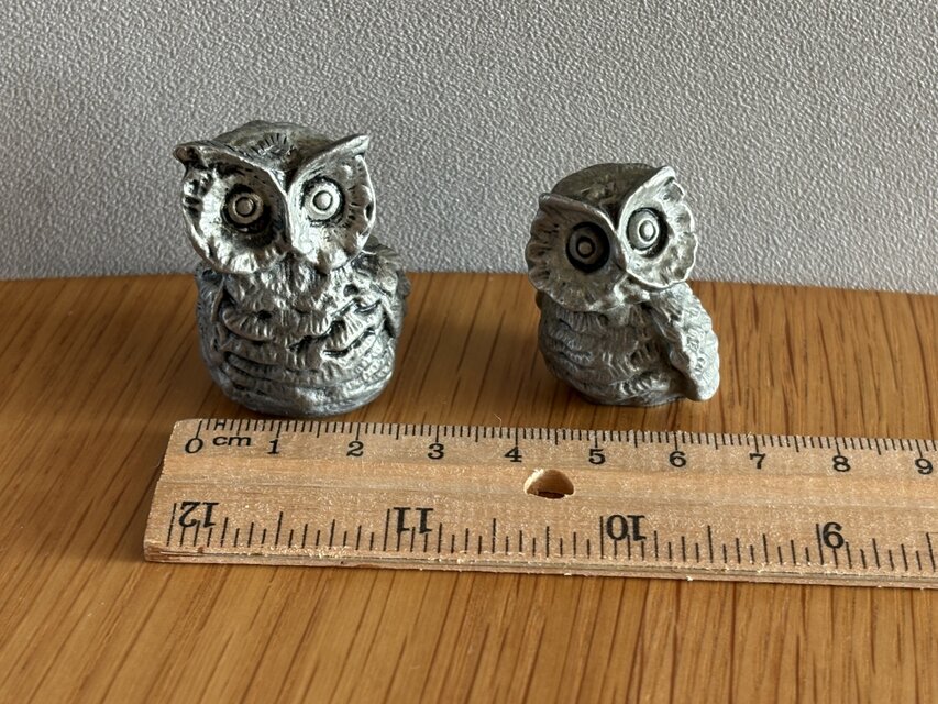 国産の古いフクロウの置物 | iichi 日々の暮らしを心地よくする