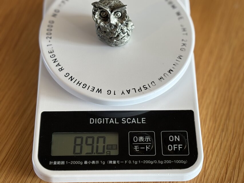 国産の古いフクロウの置物 | iichi 日々の暮らしを心地よくする