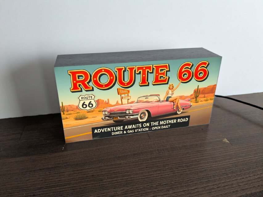 オーダー無料 Lサイズ】アメリカン ルート66 ガレージ アメ車 店舗