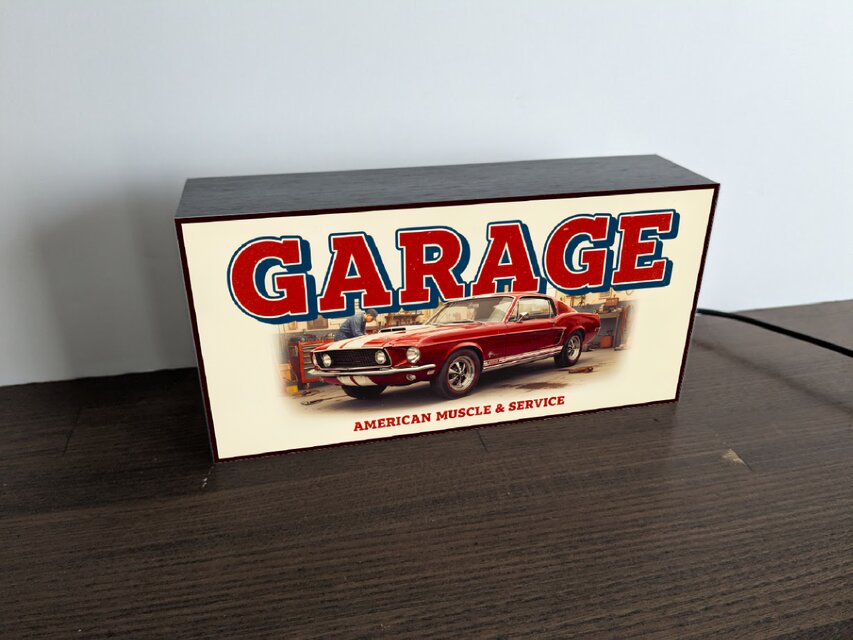 オーダー無料 Lサイズ】マッスルカー ガレージ アメリカン アメ車 店舗