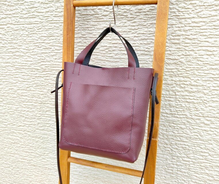 シュリンク】2wayのReルーラルバッグ （ショルダー/トートバッグ