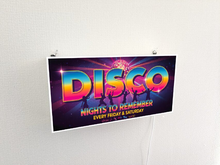 オーダー無料】ディスコ クラブパーティー 70s 80s ダンス 店舗 自宅