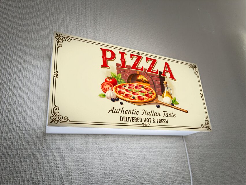 オーダー無料】ピザ イタリア料理 イタリアン パスタ 店舗 自宅 壁掛け