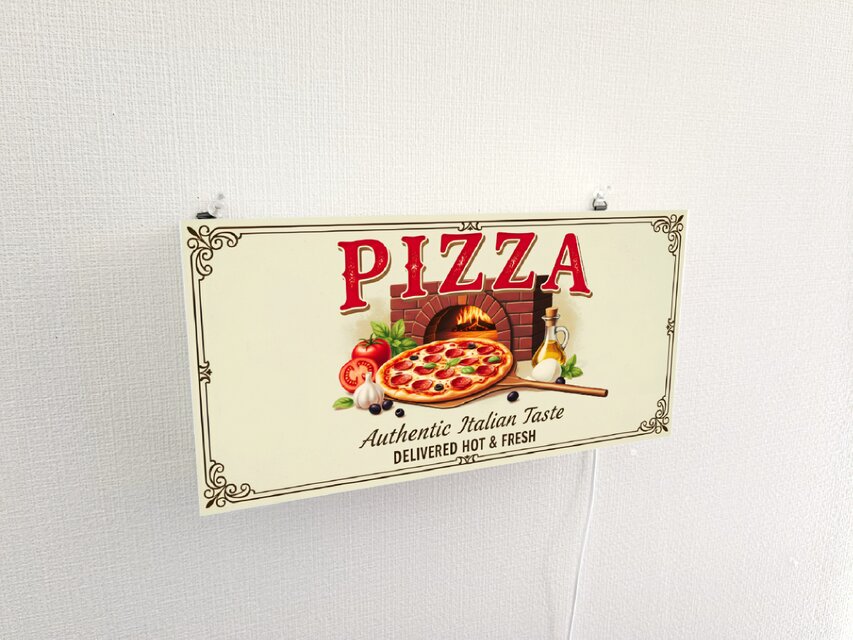 オーダー無料】ピザ イタリア料理 イタリアン パスタ 店舗 自宅 壁掛け