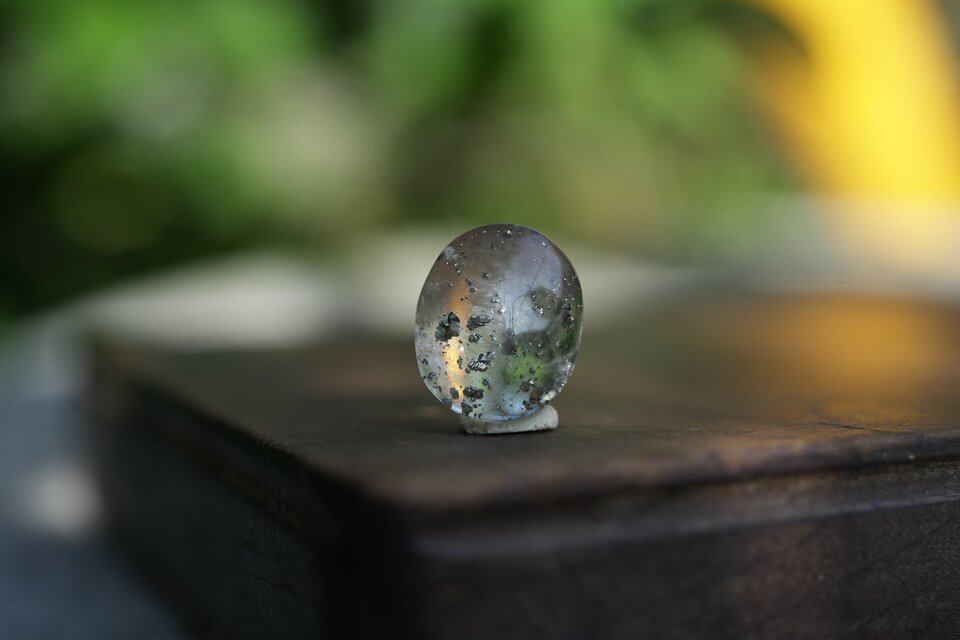 銀のキラキラ☆パイライトインクォーツ s1507 | iichi 日々の暮らしを