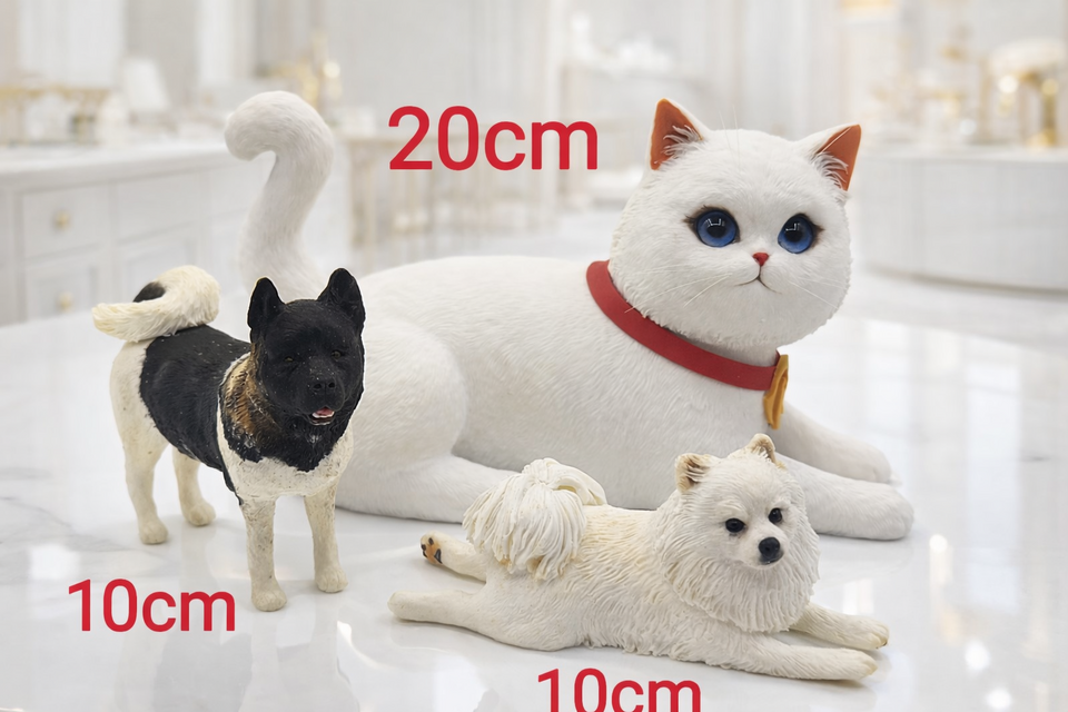 写真から作る犬肖像フィギュア｜ペットメモリアル｜うちの子記念