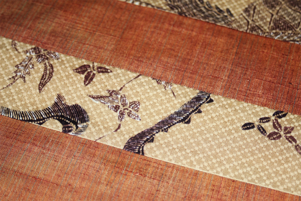 一点もの】至高の芸術 シルクジャワ更紗 正絹創作なごや帯 | iichi