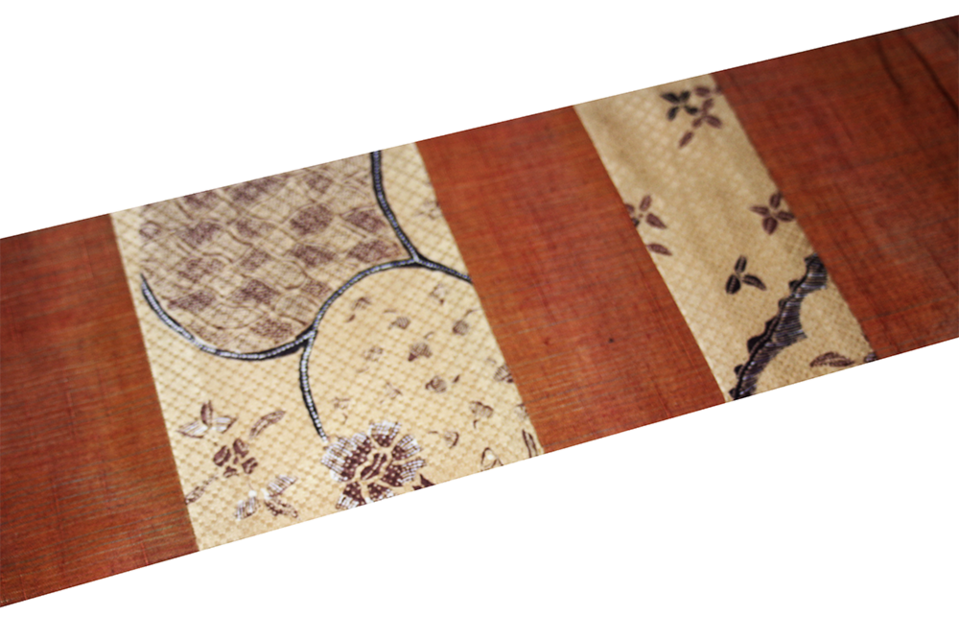 一点もの】至高の芸術 シルクジャワ更紗 正絹創作なごや帯 | iichi