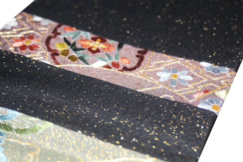 一点もの】煌めきの共演 中国刺繍 創作なごや帯 | iichi 日々の暮らし