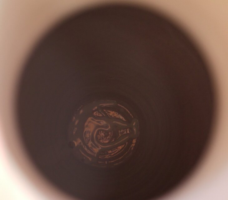 タラベラ焼 陶器花瓶 スペイン デルフトブルー マジョリカ アラベスク