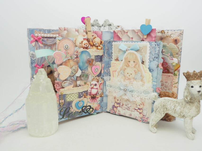 くまちゃん♡おすそ分けファイル♡ジャンクジャーナル♡コラージュ