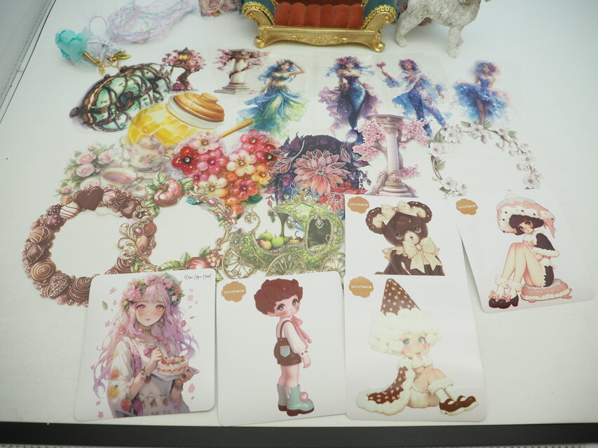 くまちゃん♡おすそ分けファイル♡ジャンクジャーナル♡コラージュ