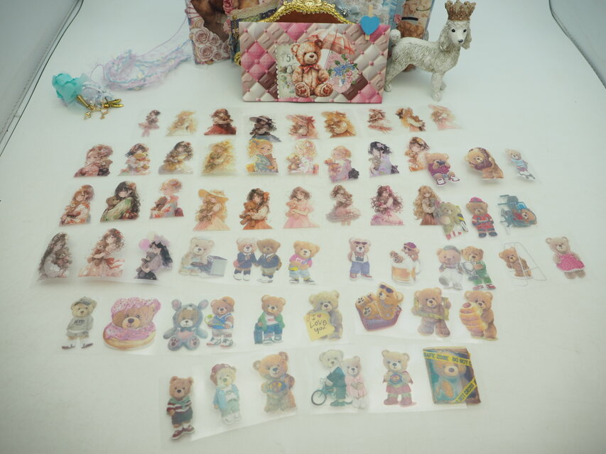 くまちゃん♡おすそ分けファイル♡ジャンクジャーナル♡コラージュ