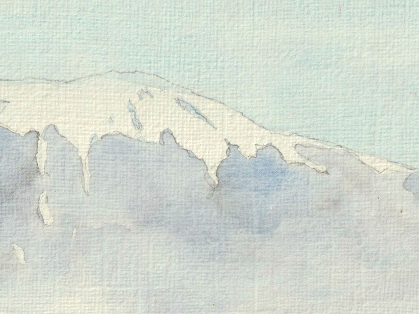 mountainrange（額縁付き） | iichi 日々の暮らしを心地よくする