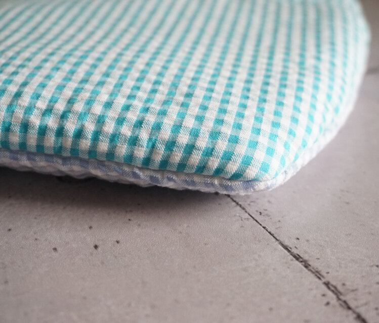 パッチワークなくもの形のフリーマット（イエロー系） | iichi 日々の