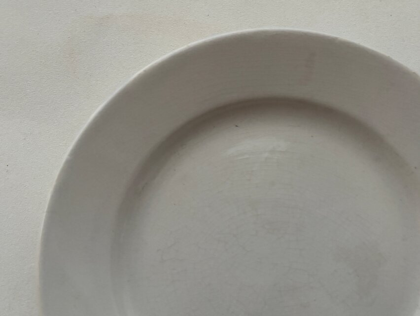 Creil et Montereau クレイユモントロー 少し大きめのデザートプレート