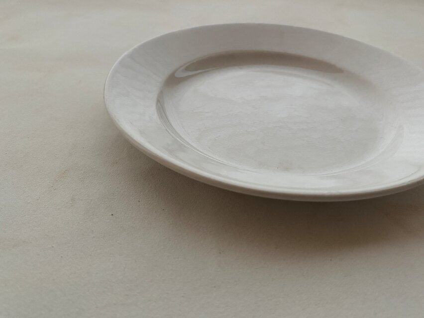 Creil et Montereau クレイユモントロー 少し大きめのデザートプレート