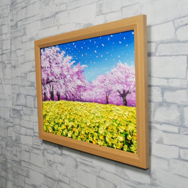 S3 油彩画 『艶舞焔影』 アート 原画 一点物 インテリア 32×41㎝「夜のメリーゴーランド3」原画・油彩画・F6 | かいがのみせ