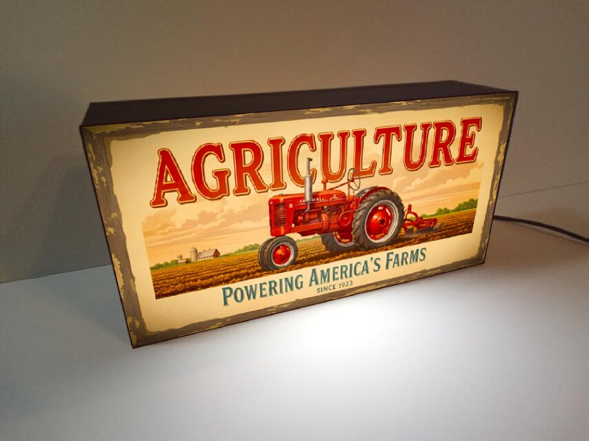 オーダー無料】ファーム 農業 自然トラクター agriculture ミニチュア 