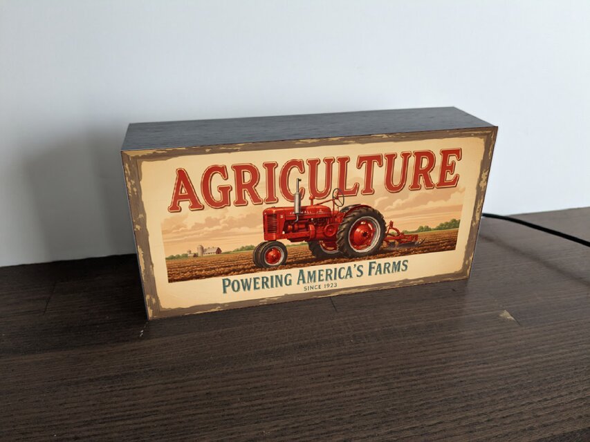 オーダー無料】ファーム 農業 自然トラクター agriculture ミニチュア 