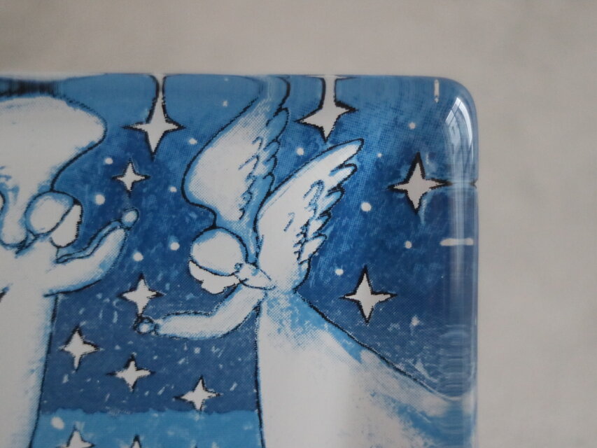 iittala / Heljä ガラスカード / Tähtisateessa No.6427 | iichi 日々