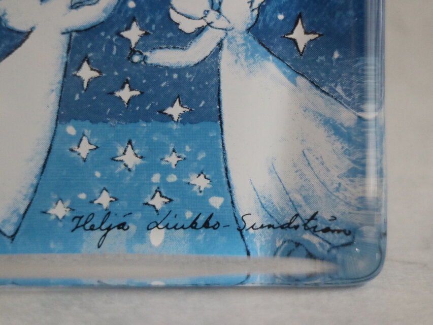 iittala / Heljä ガラスカード / Tähtisateessa No.6427 | iichi 日々