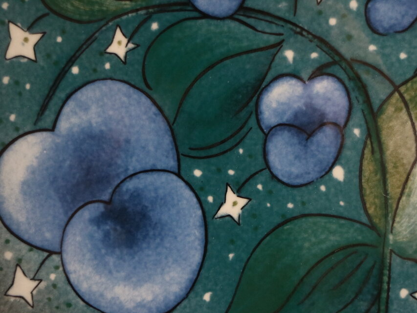 ARABIA / Helja ヘルヤ / 陶板 パンジー Nyt ja aina No.6132 | iichi