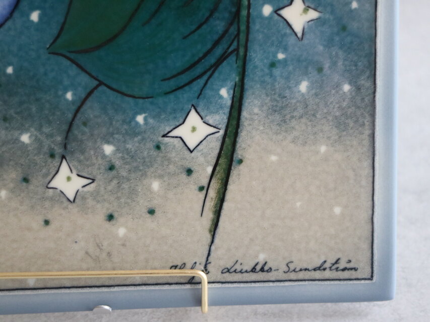 ARABIA / Helja ヘルヤ / 陶板 パンジー Nyt ja aina No.6132 | iichi