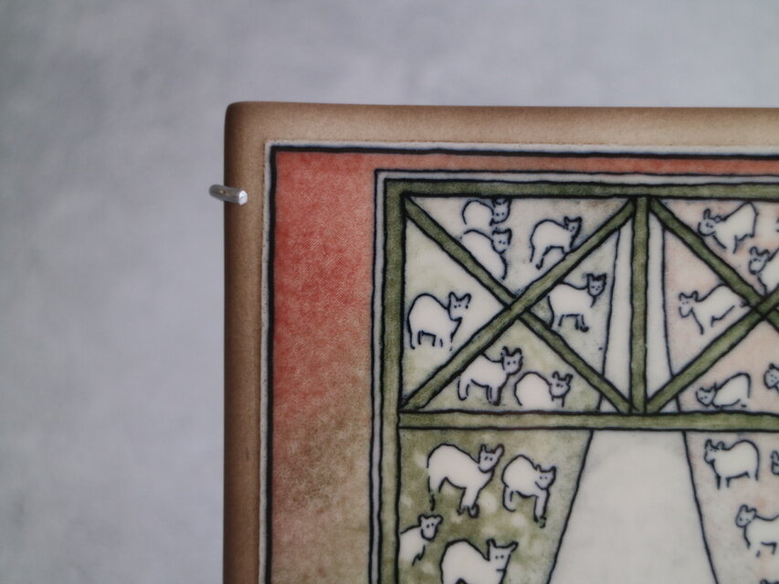 ARABIA / Helja ヘルヤ/ ウォールプレート ILOA ASUMISEEN No.6652