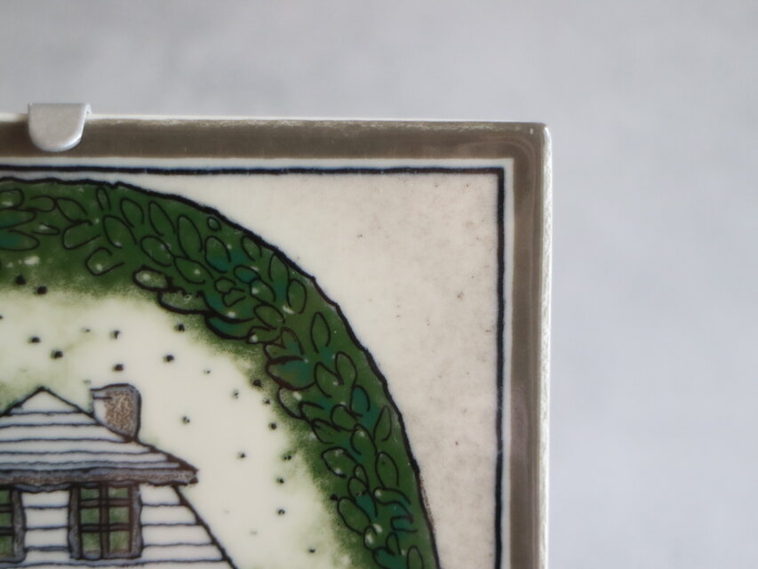 ARABIA / Helja ヘルヤ / ウォールプレート Mansikkapaikka No.6353