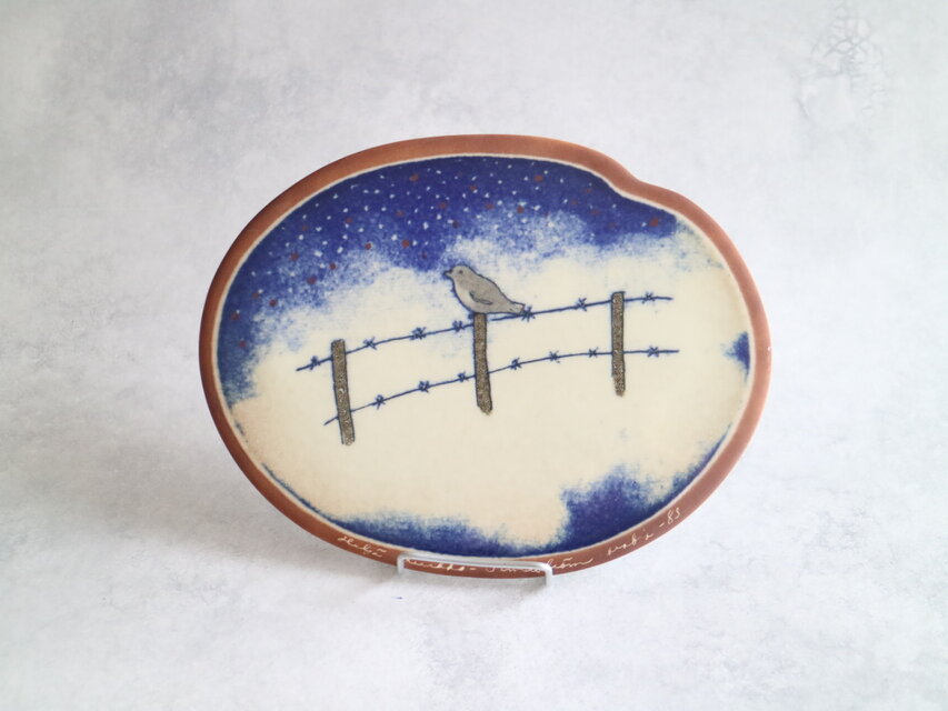 ARABIA / Helja ヘルヤ / スズメの陶板 No.6438 | iichi 日々の暮らし