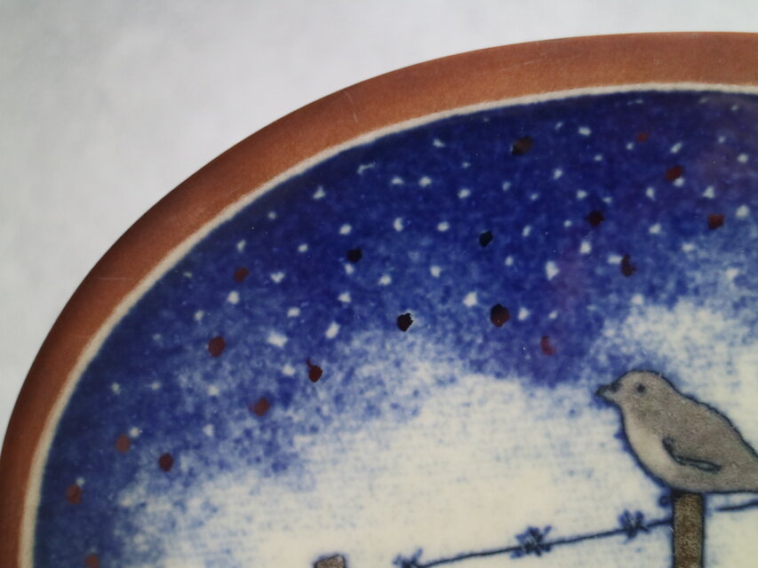 ARABIA / Helja ヘルヤ / スズメの陶板 No.6438 | iichi 日々の暮らし