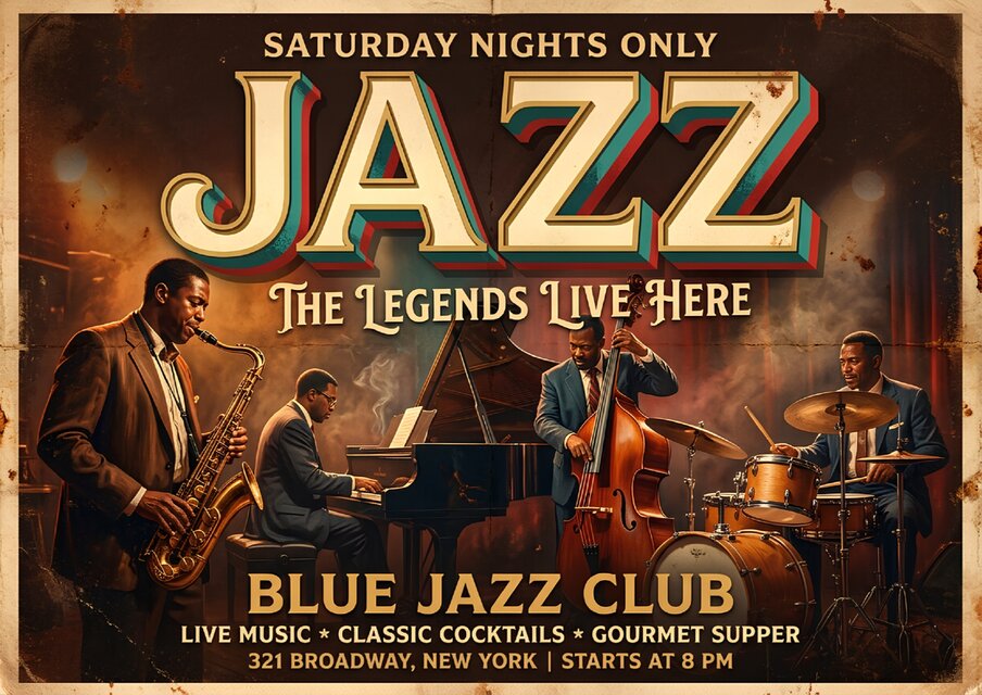 JAZZ STORY IN USA　ポスター 額縁付　ジャズツリー　約B1 Amazon.com: Close Up Highlights of The Jazz Story in USA Poster