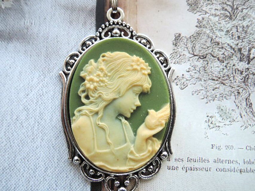 1430）数量限定品素敵なカメオシリーズ✨ビクトリア朝ルサイトカメオ