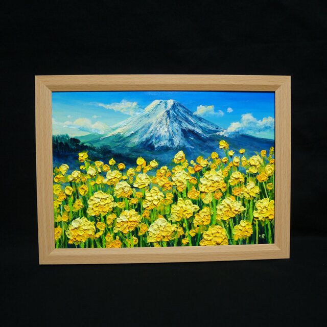 一点物】黄金の夜明け 〜希望の息吹〜｜油絵 絵画 原画 インテリア
