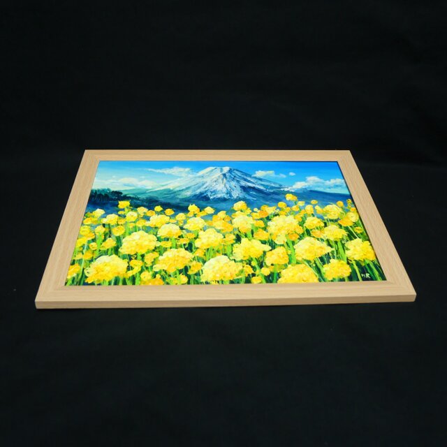 一点物】黄金の夜明け 〜希望の息吹〜｜油絵 絵画 原画 インテリア