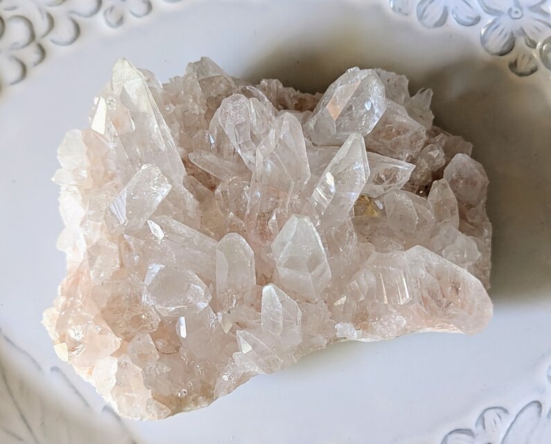 ヒマラヤ サマディ産 クォーツクラスター✨(アルミニウム、リン、鉄分
