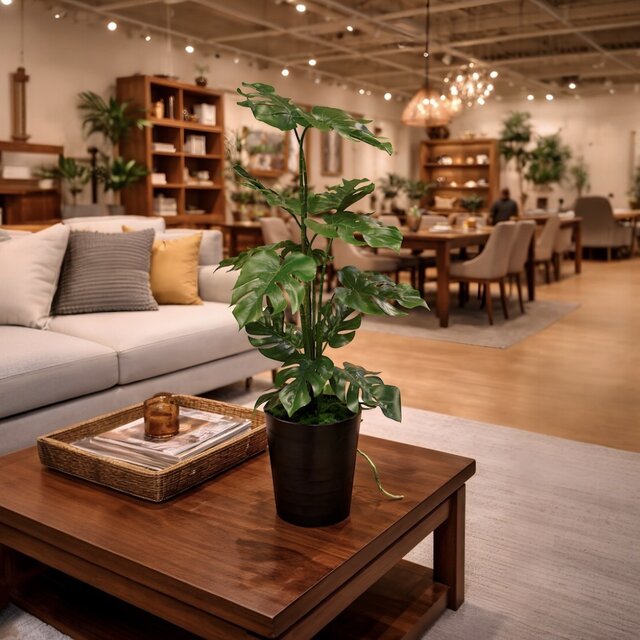 光触媒 人工観葉植物 ウォールグリーン フェイクグリーン モンステラ